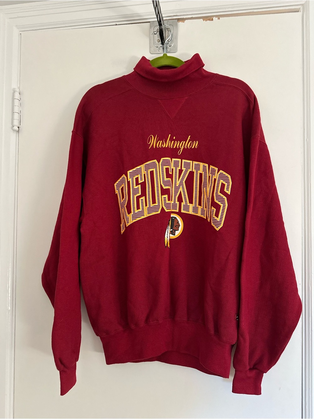 VTG 90’s Russell Athletic Spellout Sz:L NFL Washington REDSKINS USA Sweatshirt.